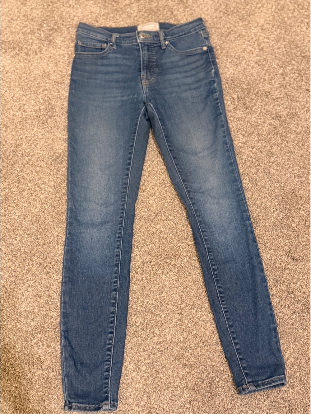 Everlane The Mid-Rise Skinny Stretch Organic Cotton Jeans – Size 26 Regular